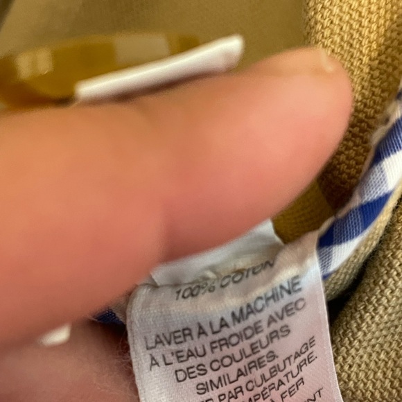 Vineyard Vines Chore Barn Coat Button Up Khaki Tan Canvas Jacket Women’s XS - Picture 5 of 13